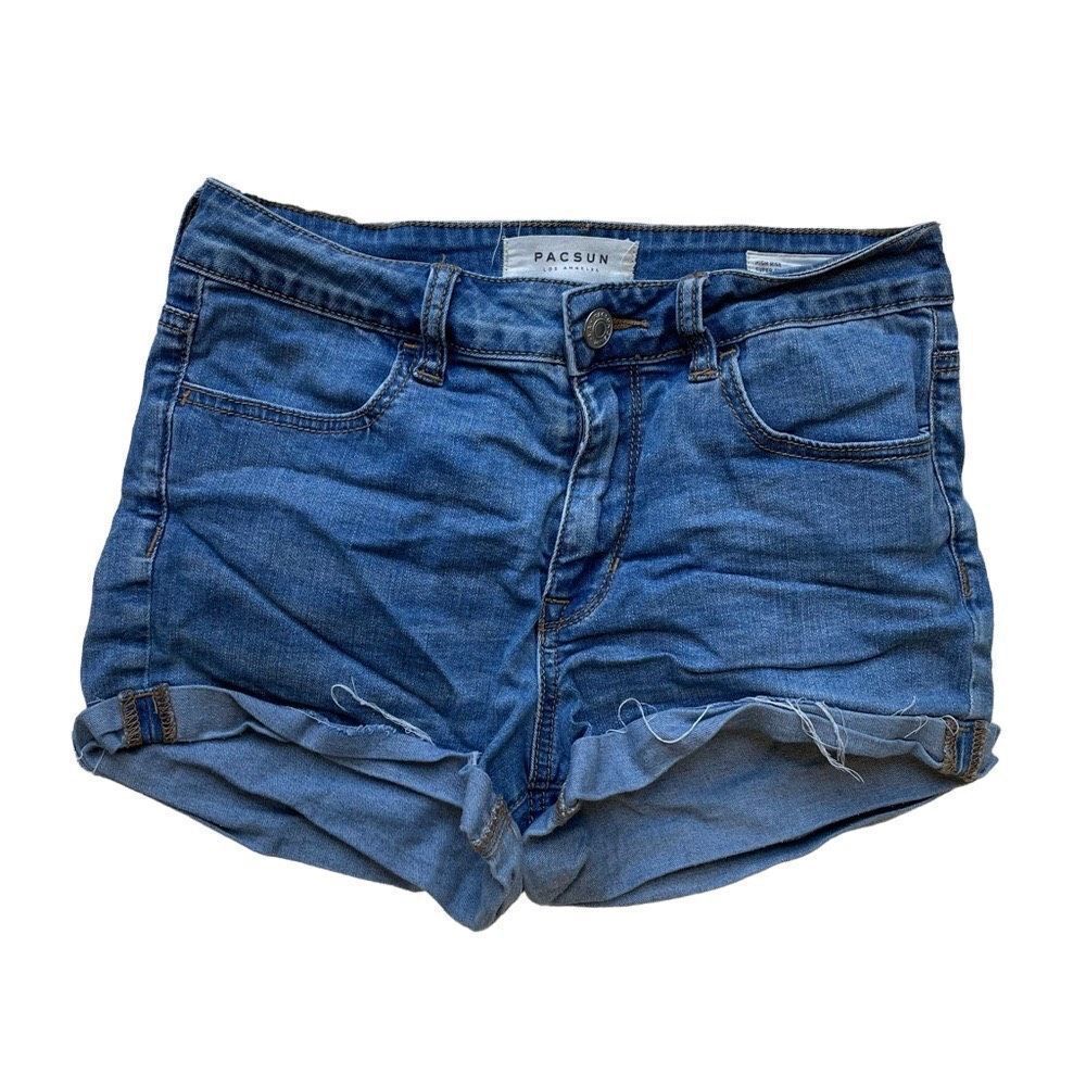 PacSun Hi-Rise Shortie Denim Shorts - Women’s 25‎